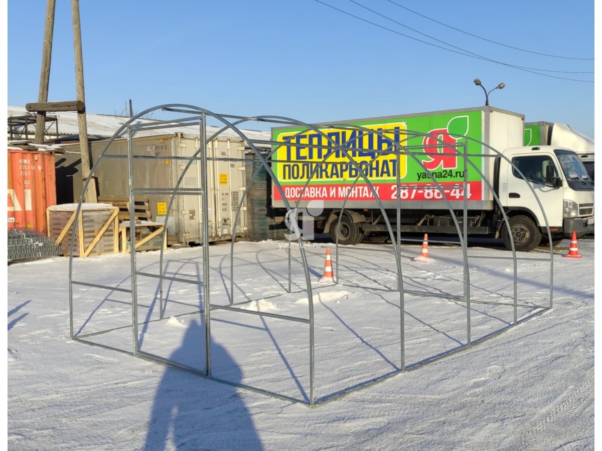 Теплица «Хит 3Ц», размеры: 3x4, 3x6, 3x8
